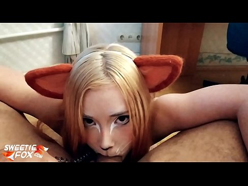 ❤️ Kitsune loro dick na kụkọba n'ọnụ ya ❤️ Mmekọahụ ❌️❤